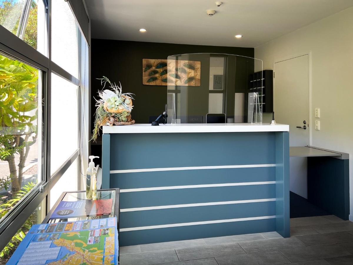 บีช เนลสัน Motel ภายนอก รูปภาพ Reception desk at the town hall